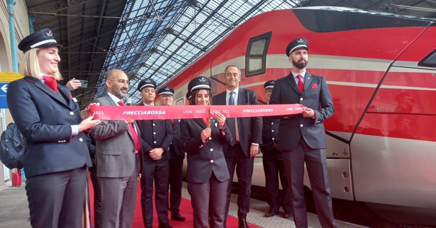 Trenitalia France pone en servicio el Frecciarossa 1000 París-Lyon