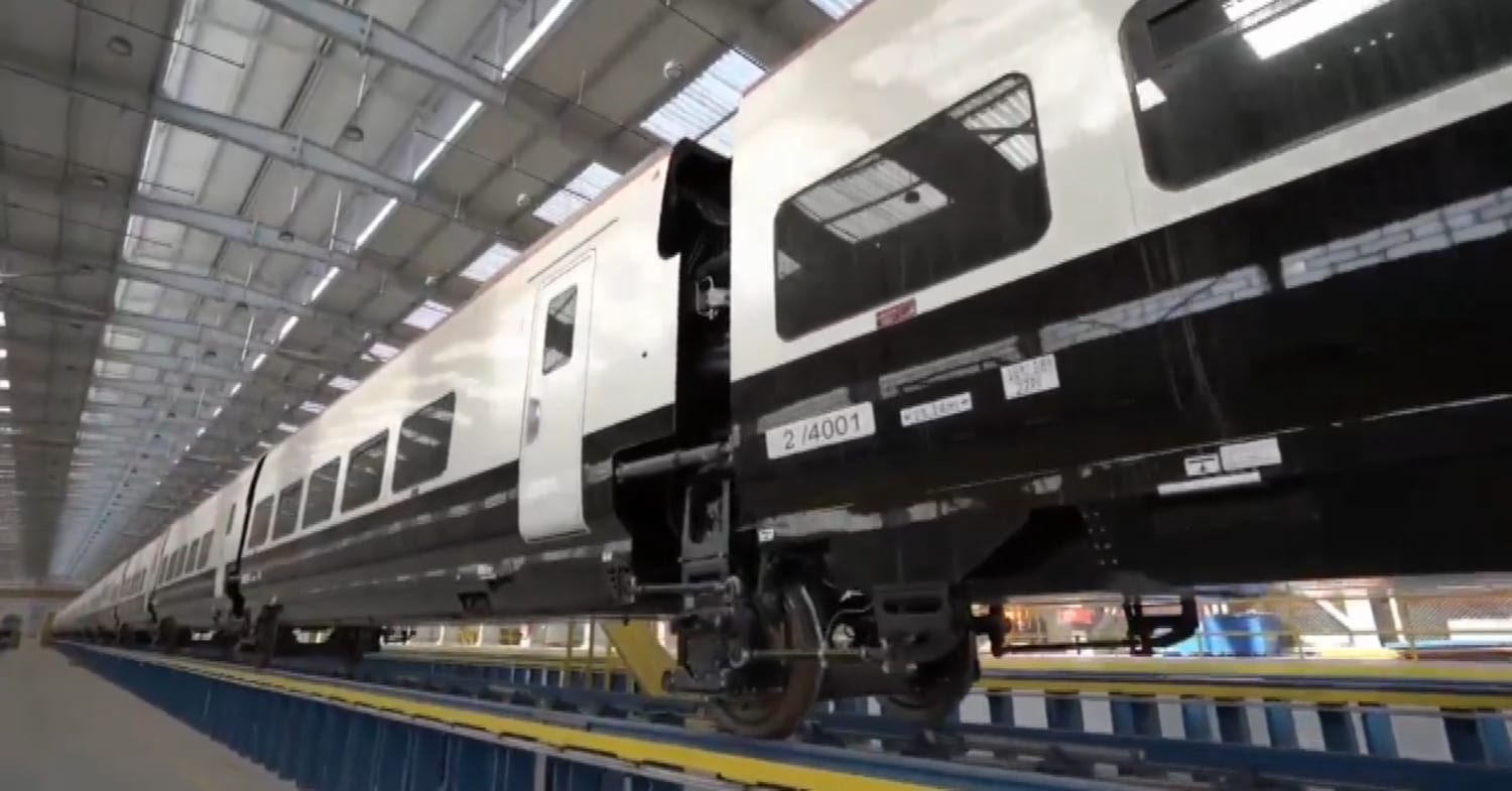 Comienzan las pruebas de los trenes Talgo de Egipto