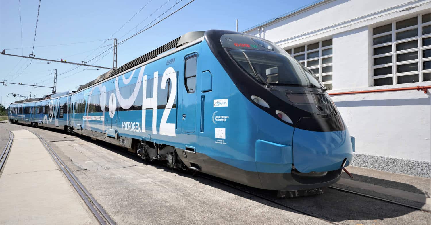 CAF comienza las pruebas estáticas del Civia de hidrógeno FCH2Rail