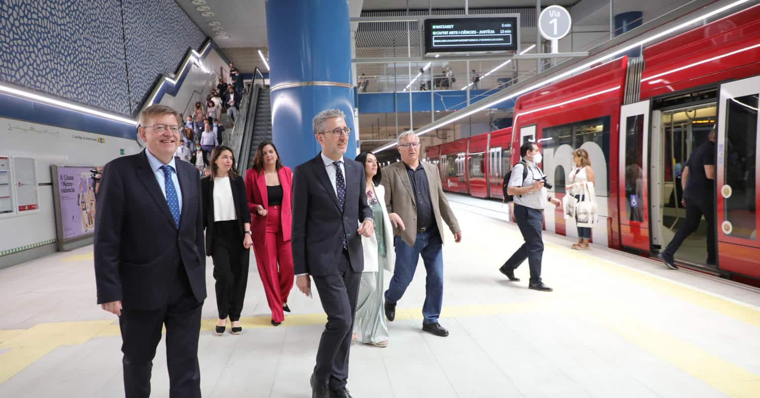 Entra en servicio la línea 10 de Metrovalencia