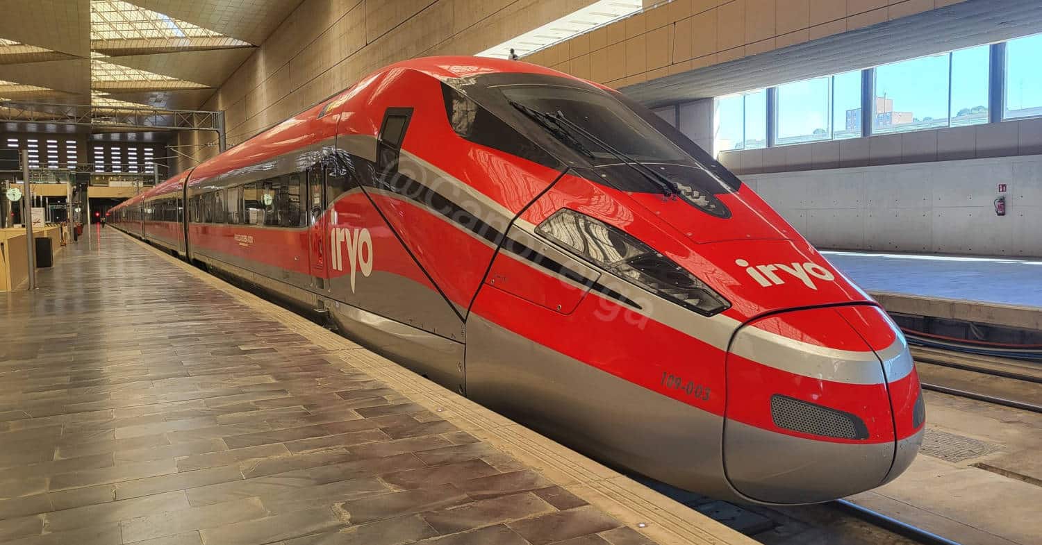 Iryo también competirá con Renfe en Murcia y Castellón