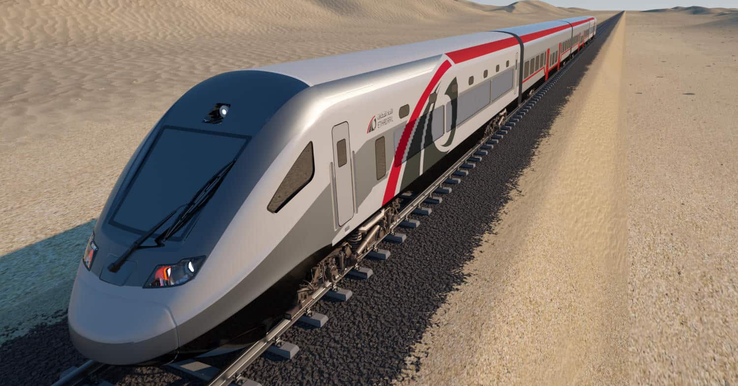 Etihad Rail encarga a CAF coches de viajeros aptos para 200 km/h