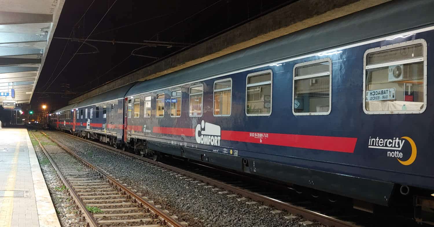 Trenitalia licita la compra de hasta 370 coches de viajeros para trenes nocturnos
