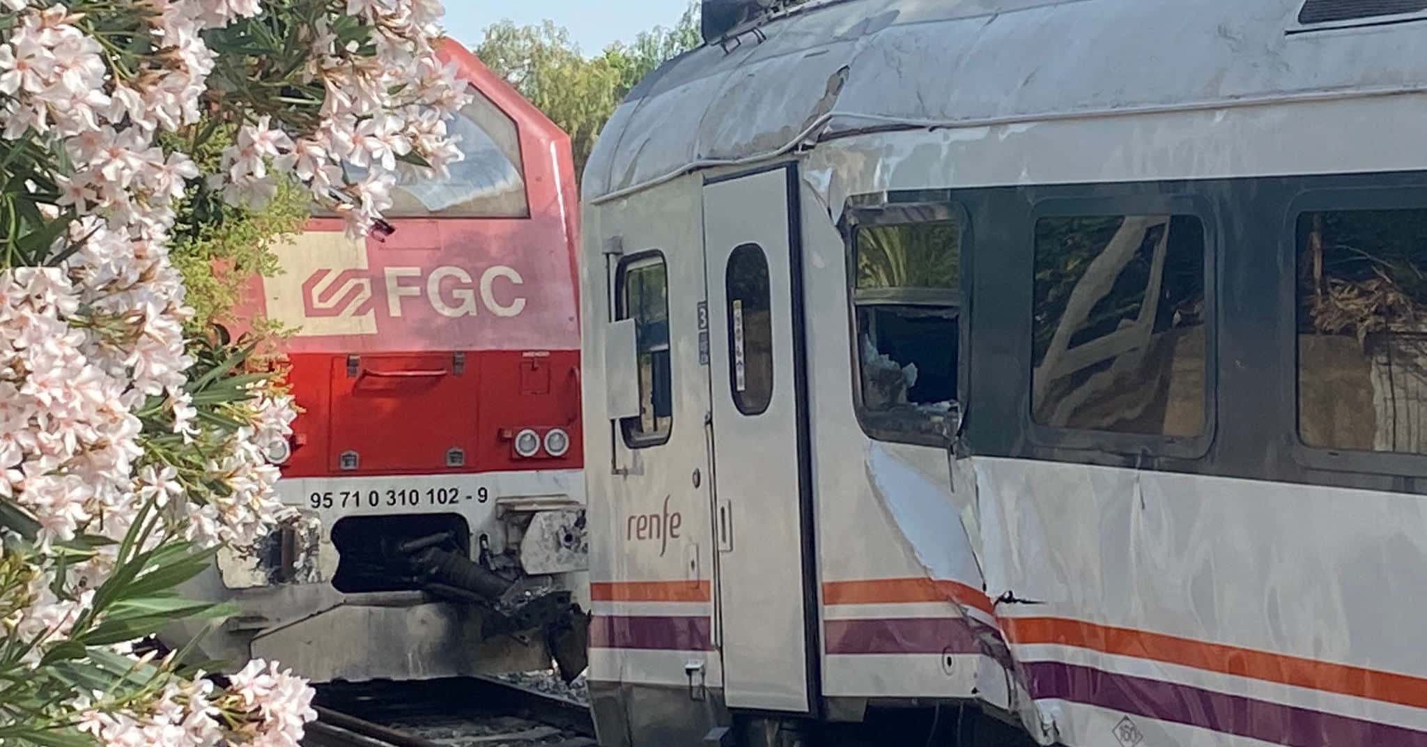 29 heridos en un accidente ferroviario en Vila-Seca