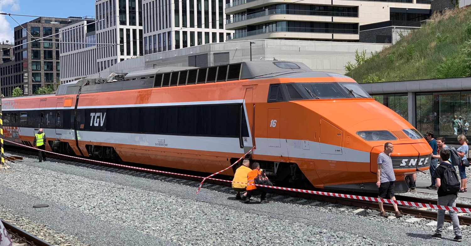 El TGV PSE 16 comienza una gira en Chequia para promocionar la alta velocidad