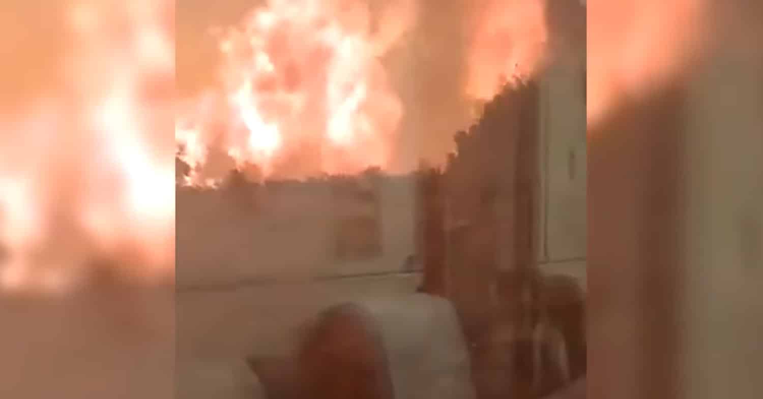 ¿Qué sucedió con el tren en el incendio de Bejís?
