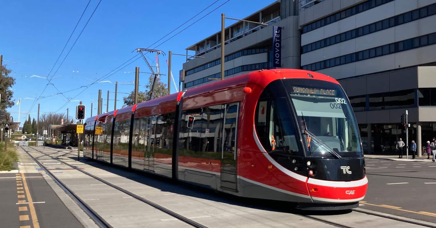 CAF consigue un nuevo contrato para el metro ligero de Canberra