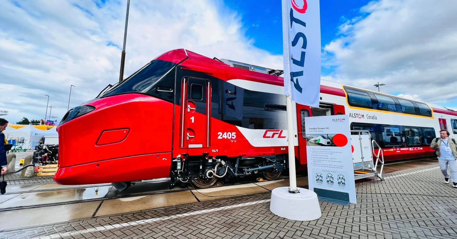 Alstom presenta el Coradia Stream High Capacity para CFL