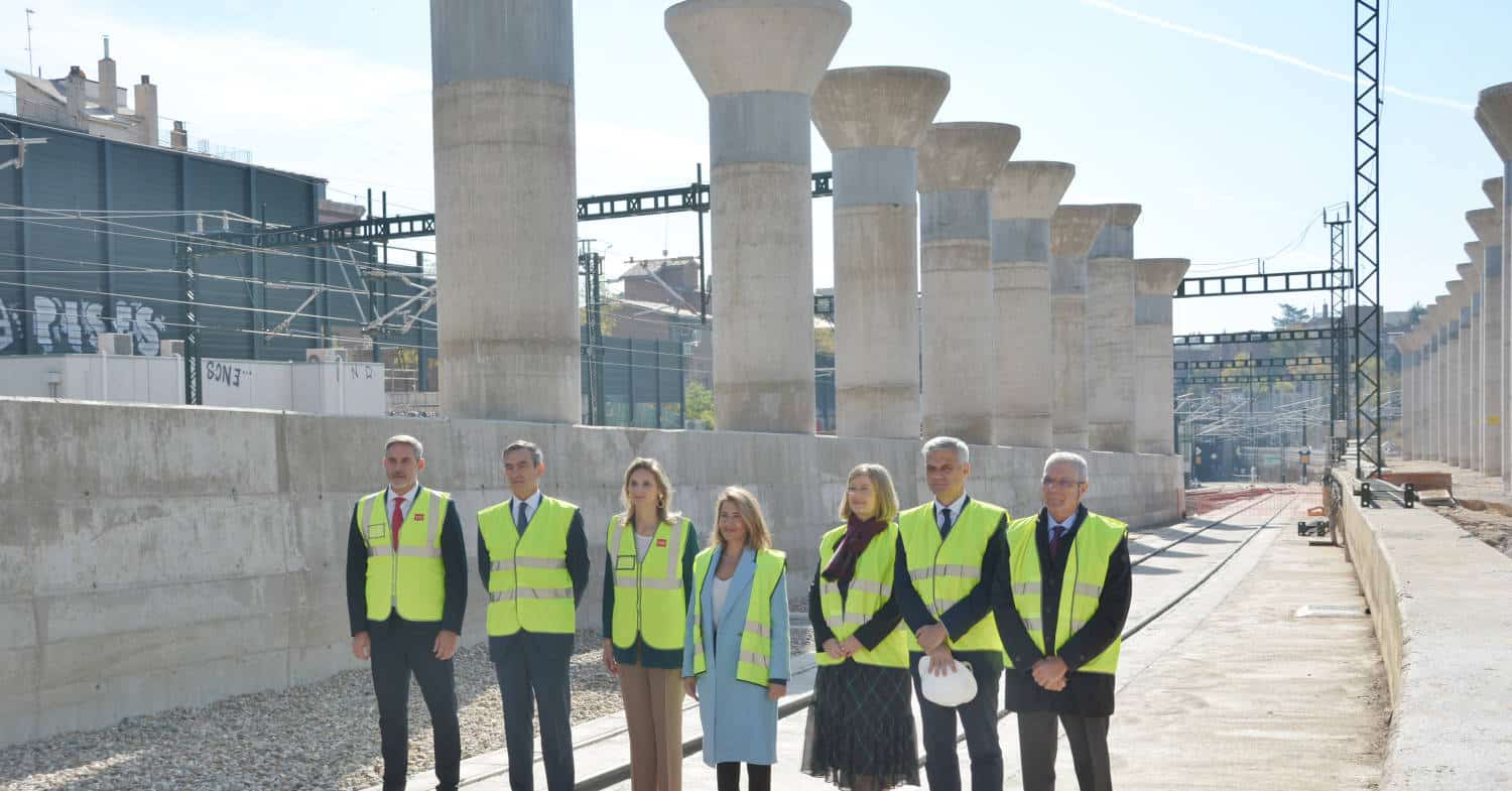 Raquel Sánchez visita las primeras obras de Madrid Nuevo Norte
