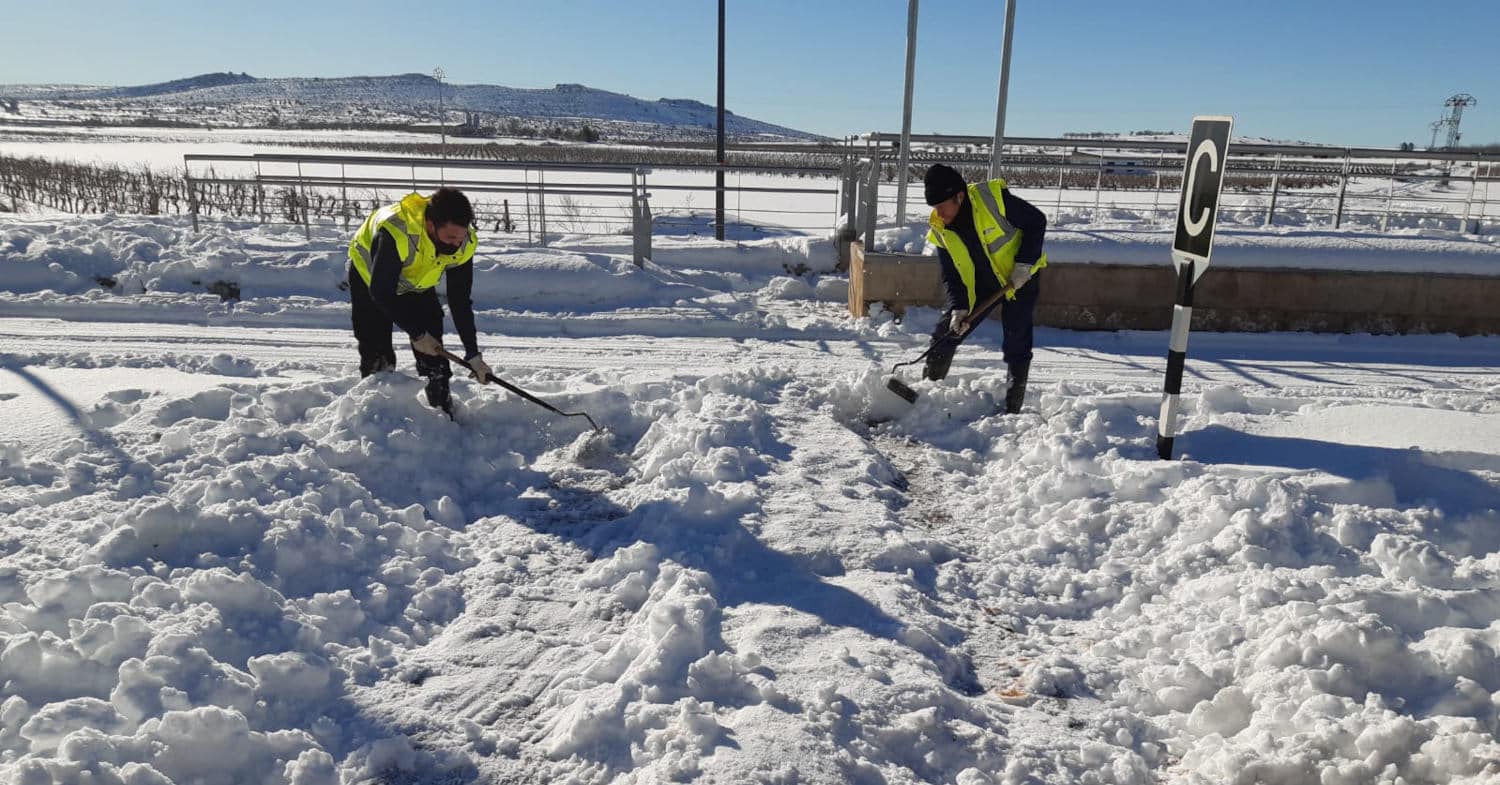 Adif activa el plan de prevención de los efectos del invierno
