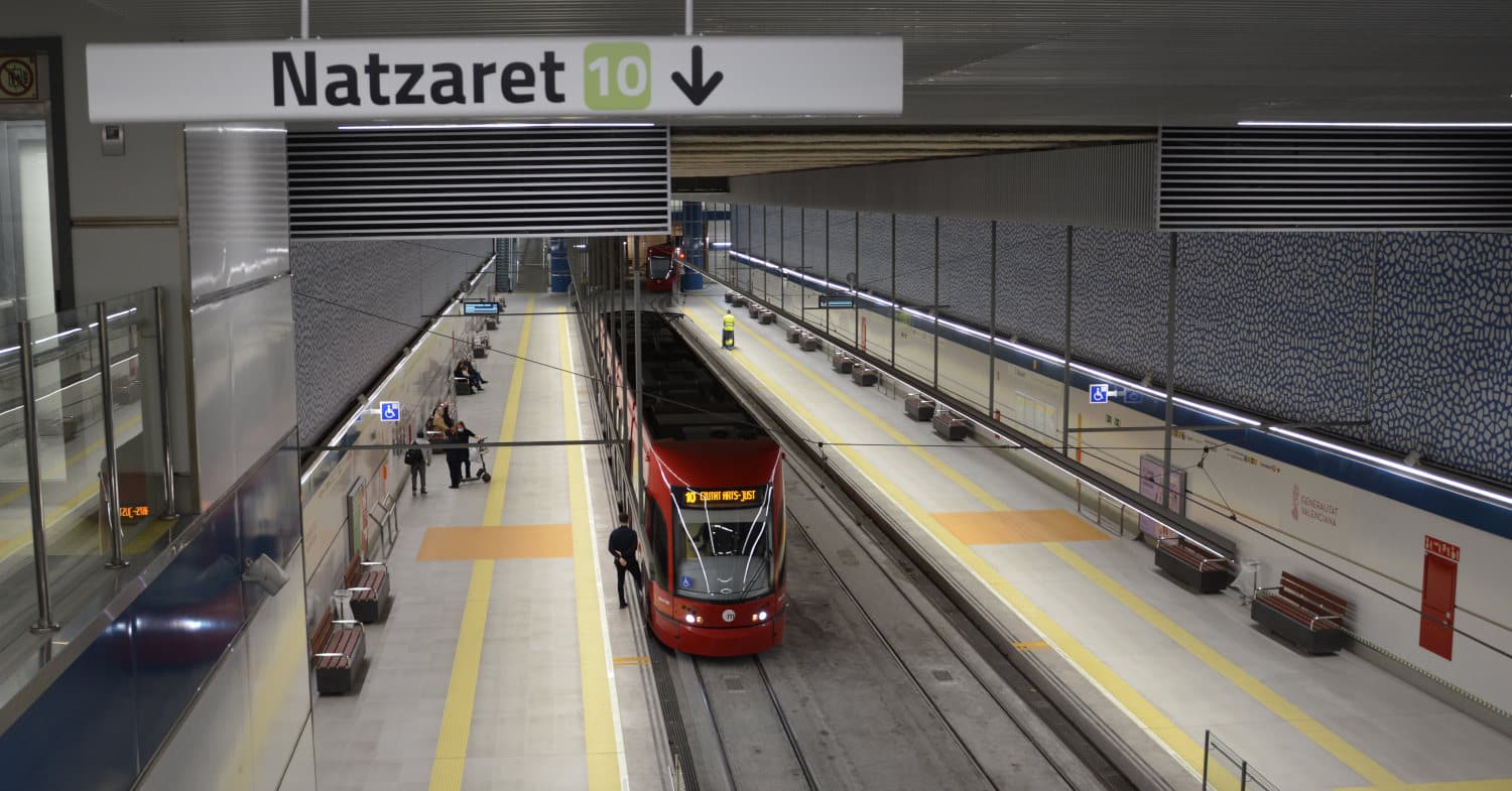 La línea 10 de Metrovalencia desplaza más de medio millón de viajeros en sus primeros seis meses