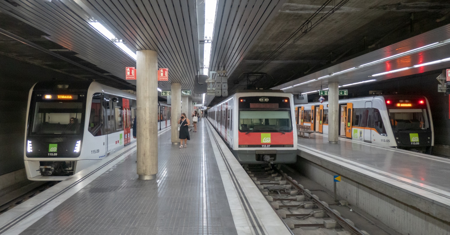 FGC licita la construcción de un andén central de la estación de Rubí Centre
