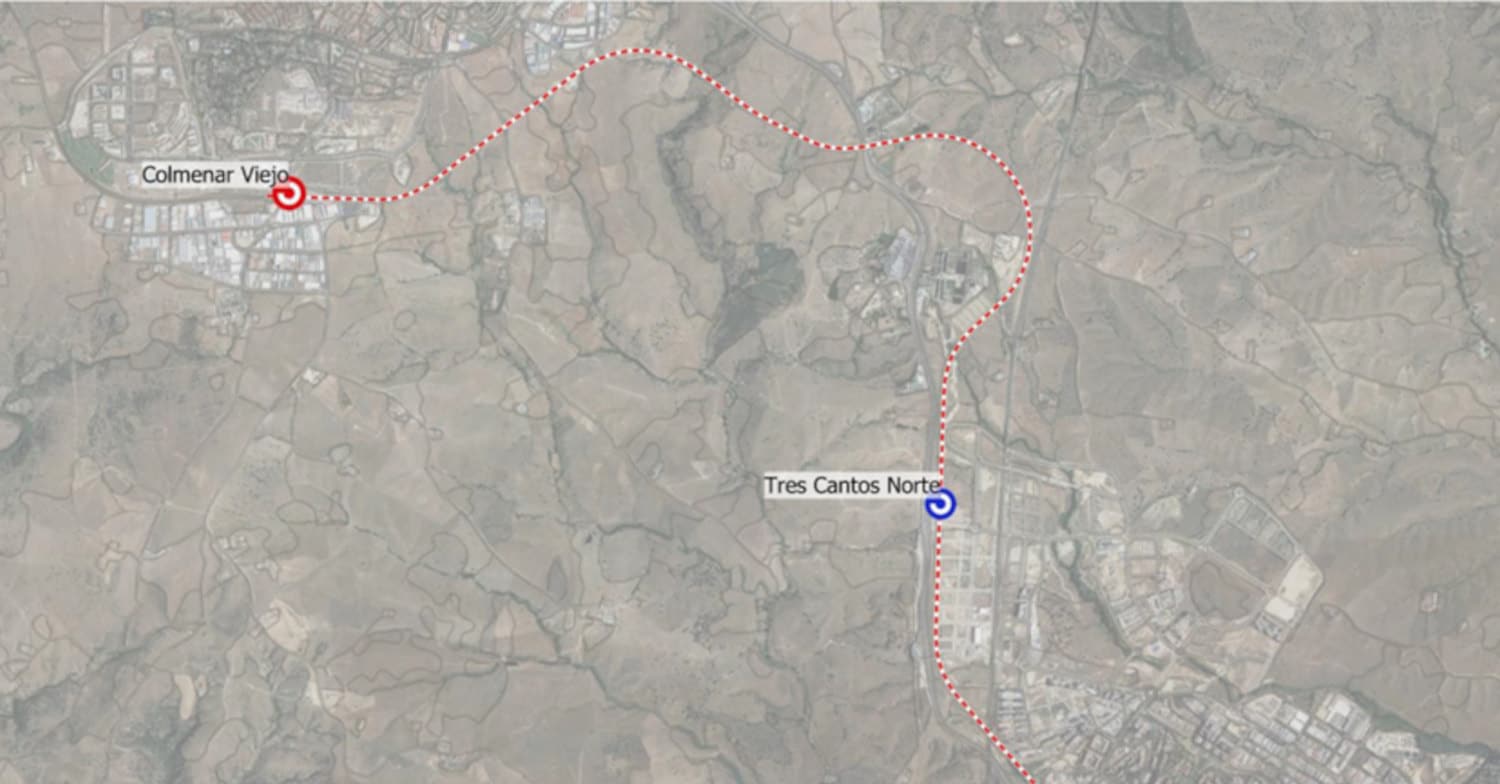 Adif construirá una nueva estación de Cercanías en la localidad de Tres Cantos