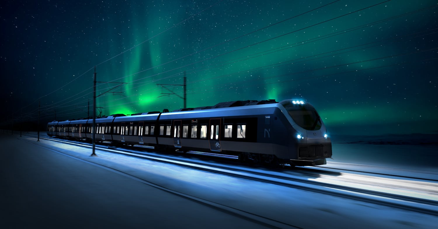 Norske tog adquiere otros 25 Coradia Nordic de Alstom