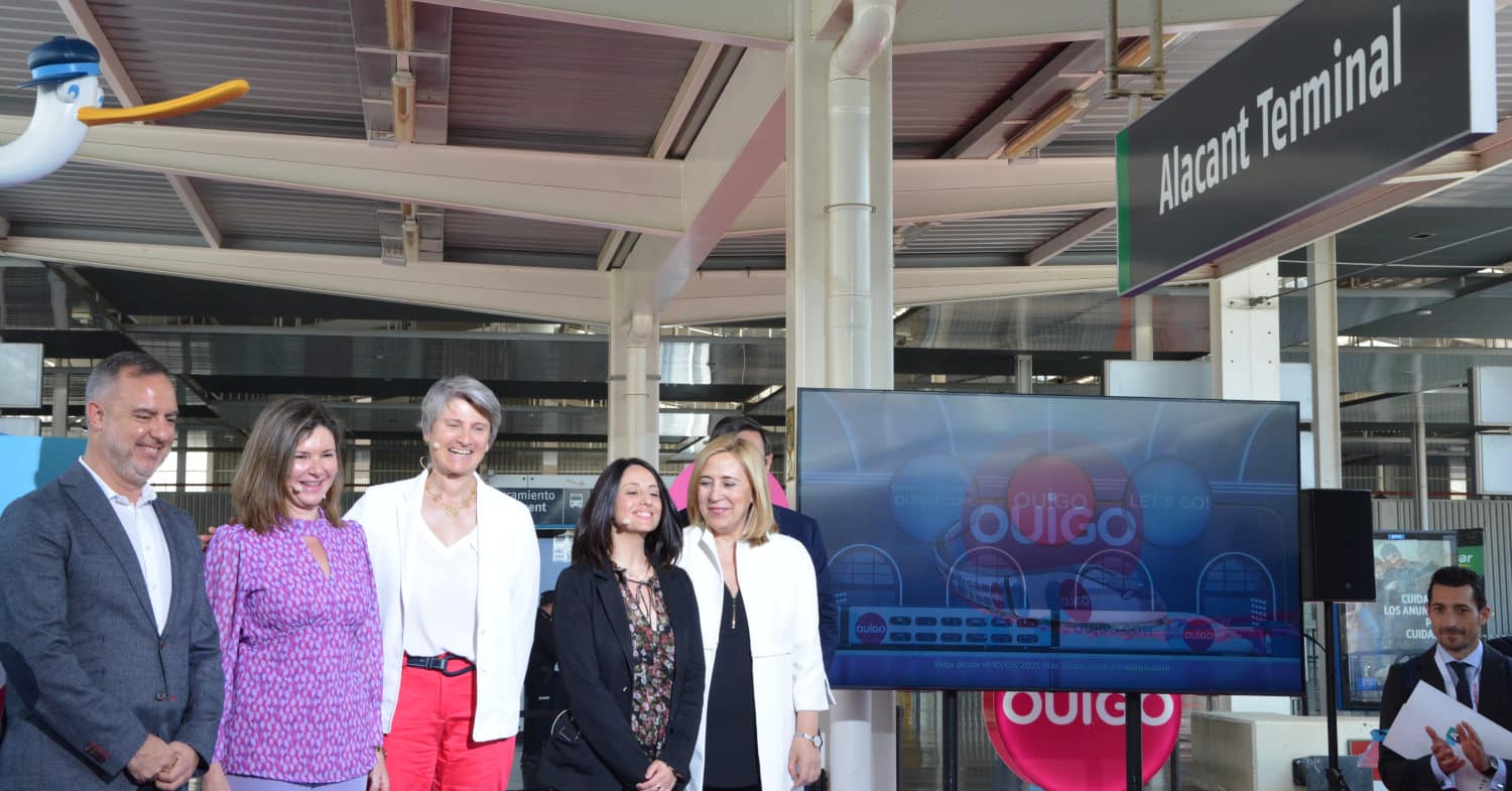 Ouigo inaugura su ruta Madrid-Alicante