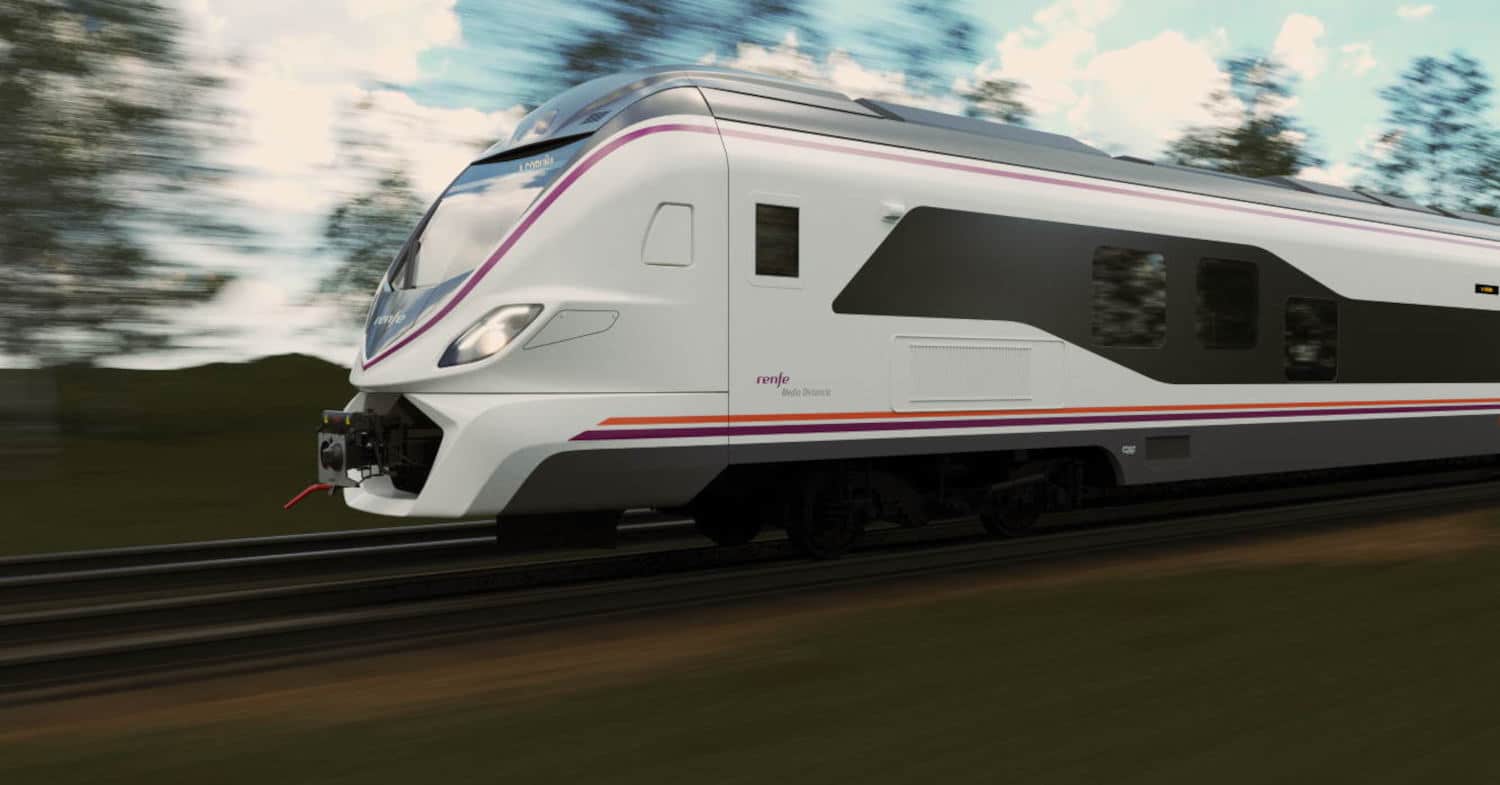 CAF recibe un pedido de 32 trenes adicionales para servicios de Media Distancia de Renfe