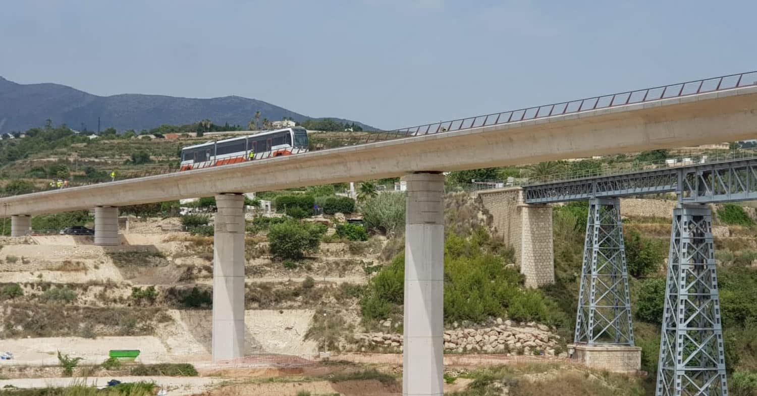 El nuevo viaducto del Quisi entrará en servicio el 14 de julio