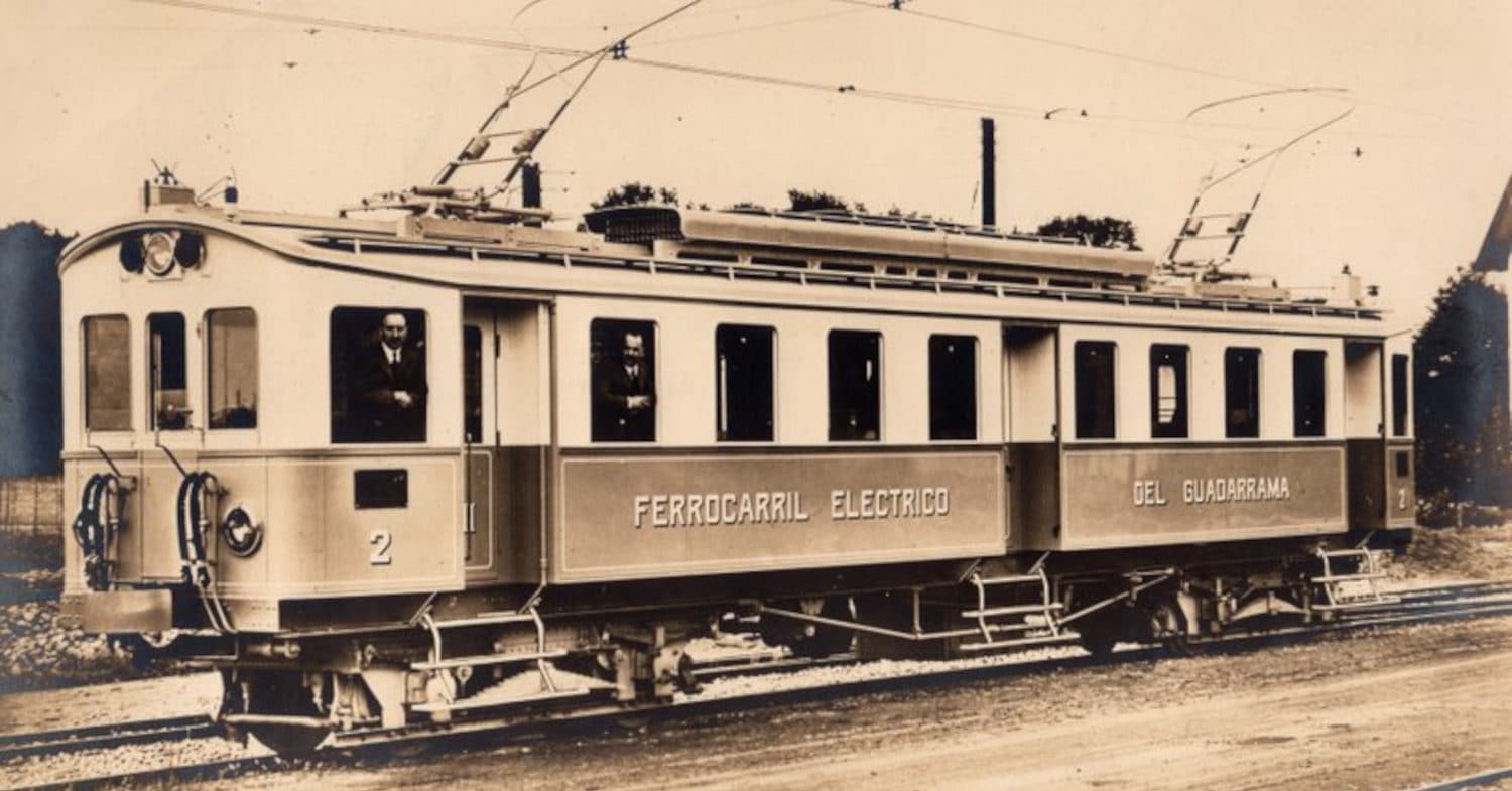 El Ferrocarril Eléctrico del Guadarrama celebra su centenario