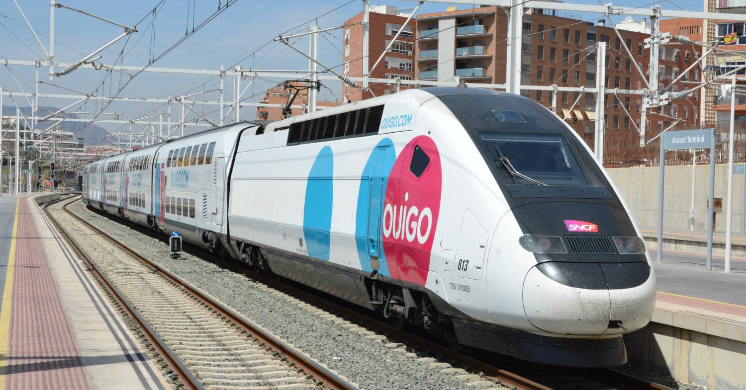 Ouigo obtiene la capacidad (provisional) para operar entre Madrid y Murcia