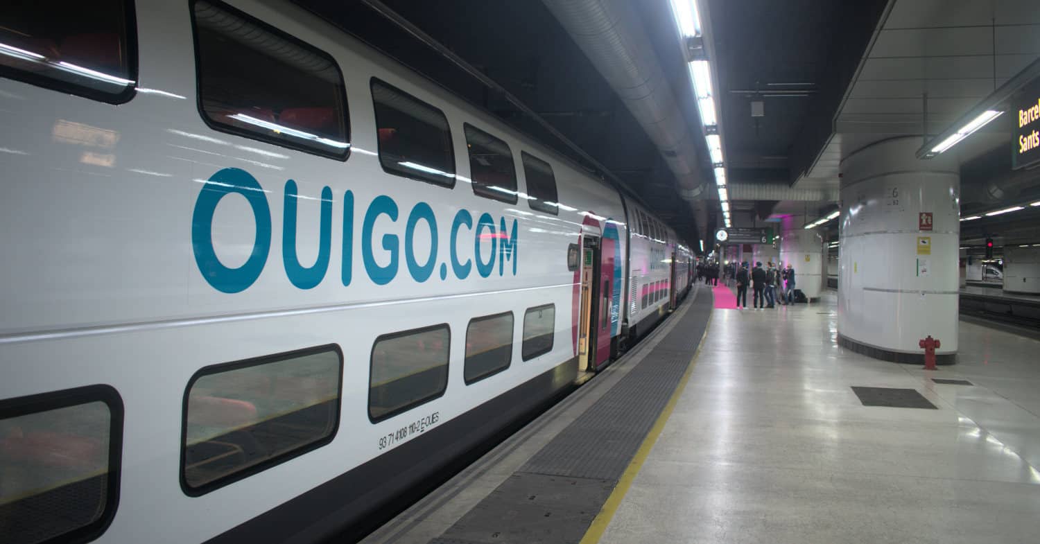 Ouigo suprimirá algunos trenes Madrid-Barcelona de enero a marzo