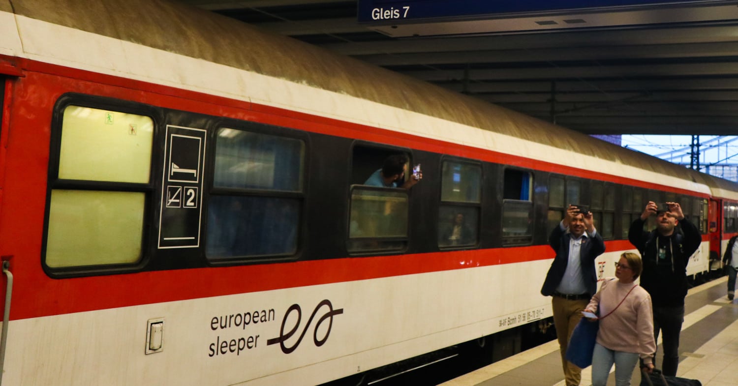 El tren nocturno de European Sleeper llegará a Praga en marzo de 2024