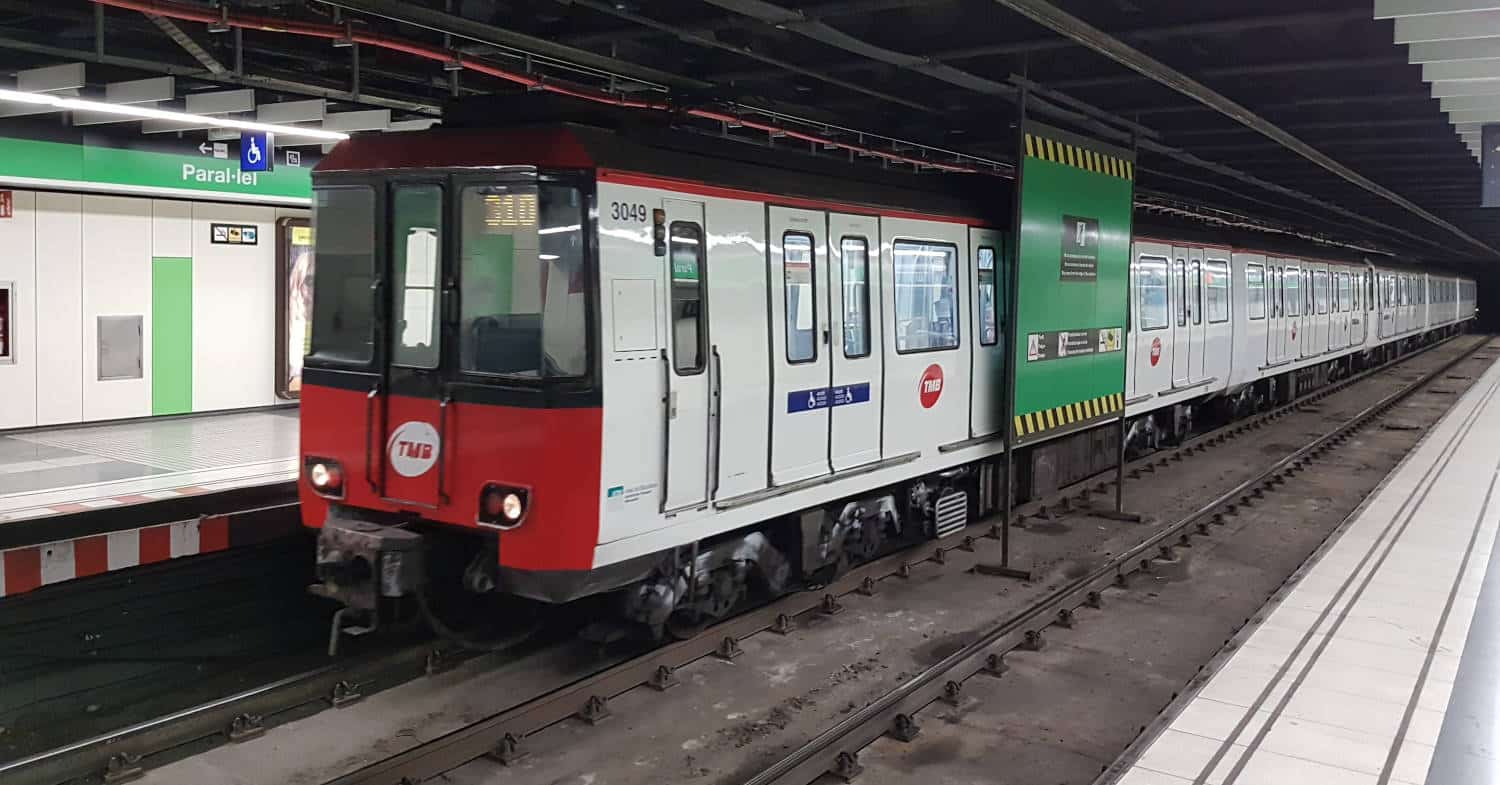 TMB withdraws the Barcelona metro 3000 series from service
