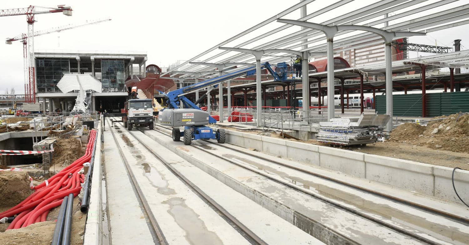 Adif anuncia la última fase de ampliación de las vías de alta velocidad de Chamartín