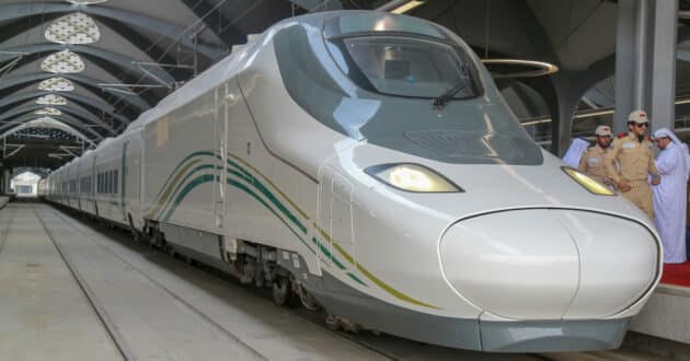 Talgo 350 train used on the Haramain line. GLORY20.