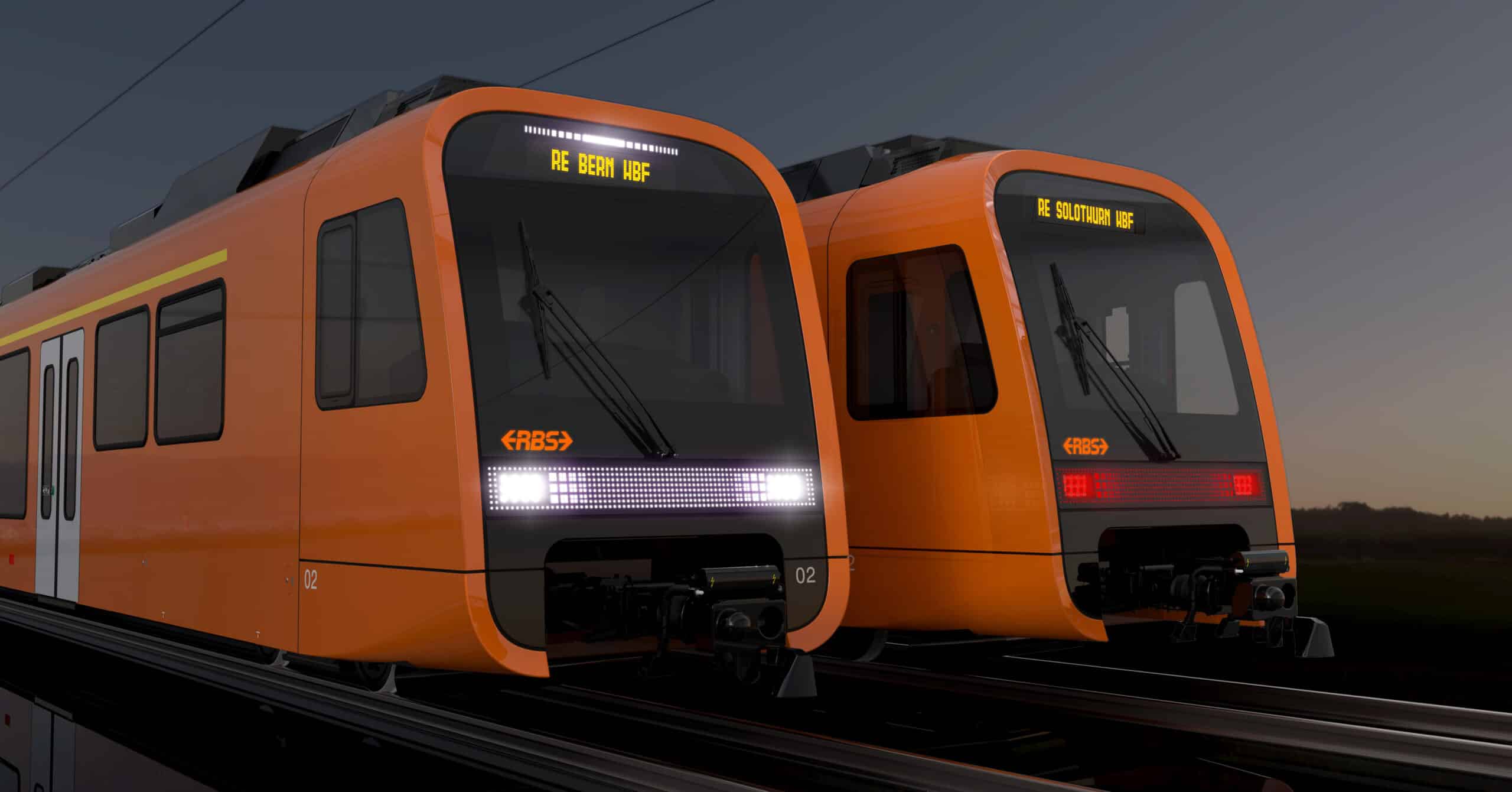 RBS adquiere 20 trenes a Stadler para la RE5 de Berna