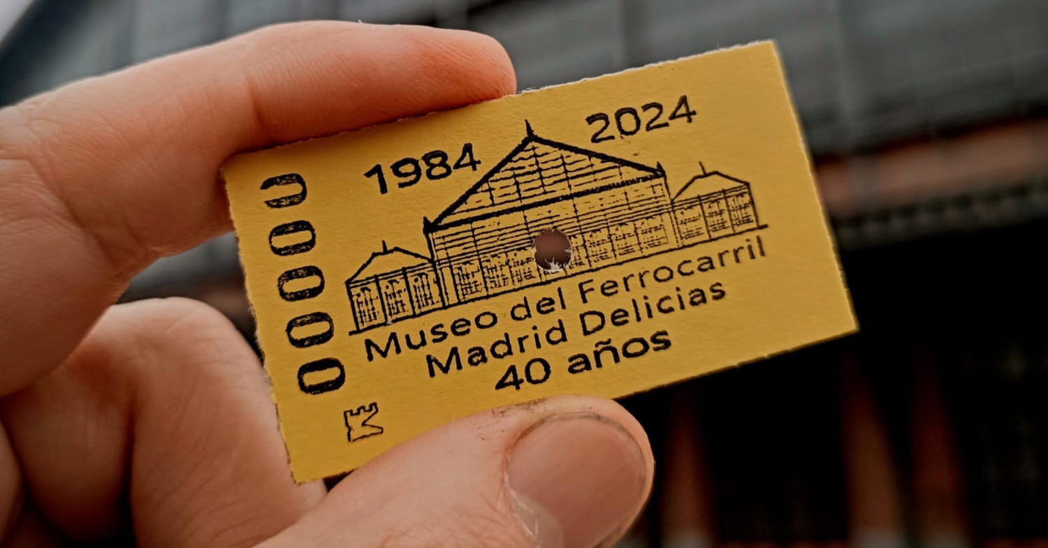El Museo del Ferrocarril de Madrid celebra este sábado su 40 aniversario