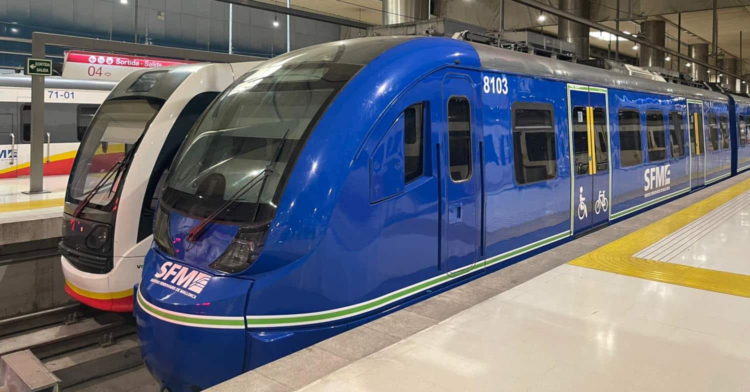 Los trenes de SFM estrenan nueva librea