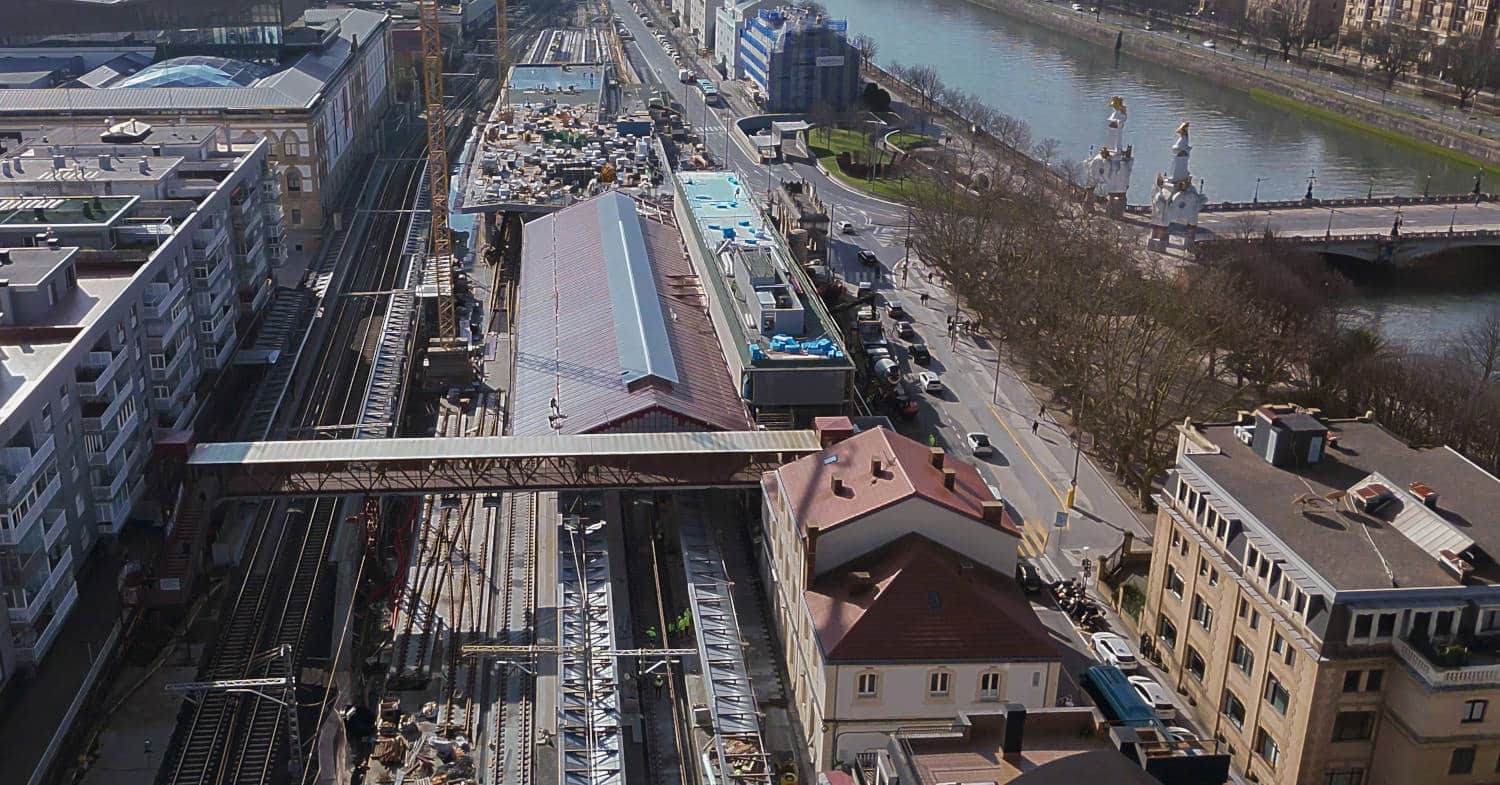 El edificio histórico de la estación del Norte de San Sebastián reabre el 17 de febrero