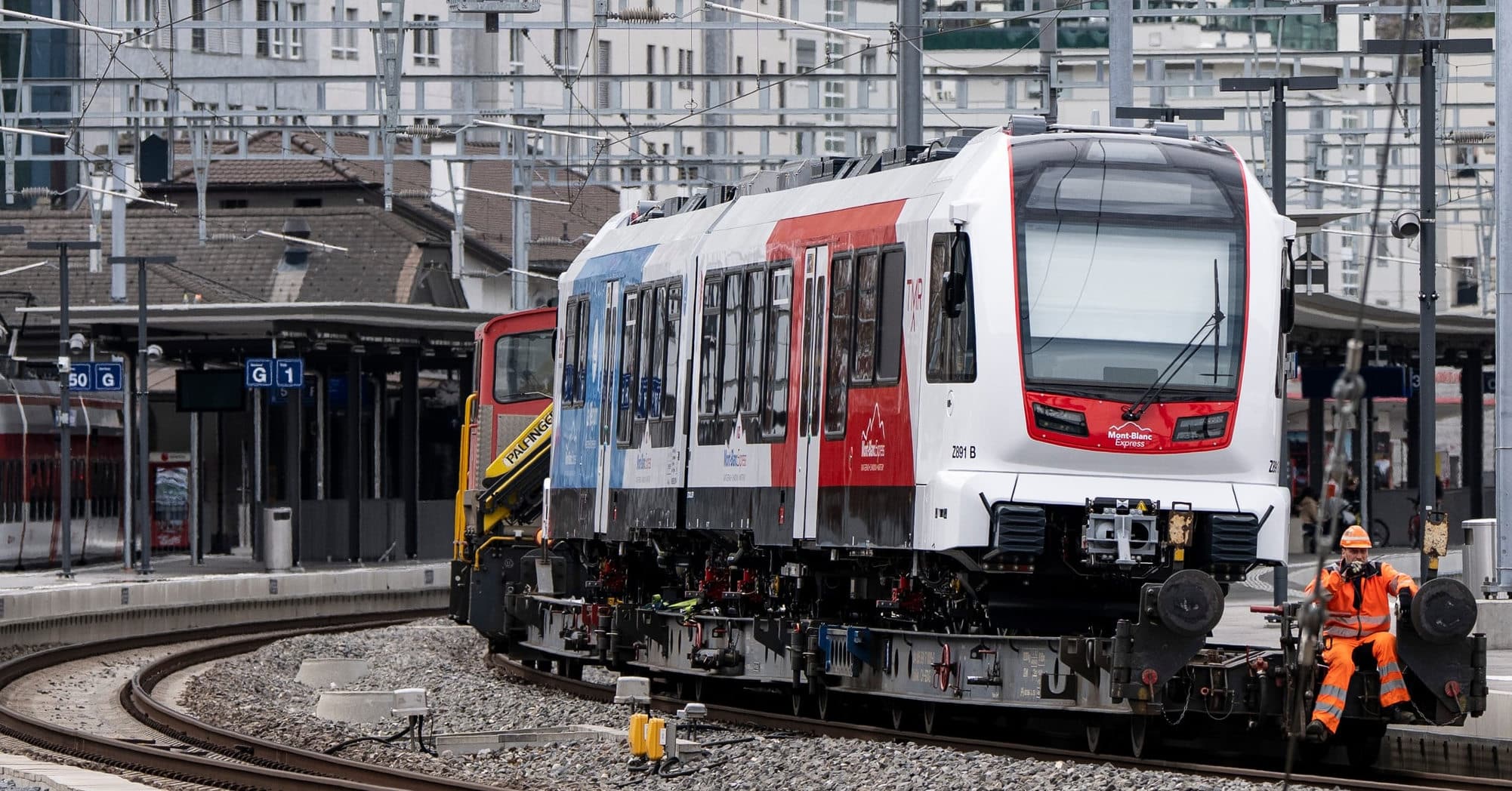 Stadler entrega el primer tren nuevo del Mont-Blanc Express