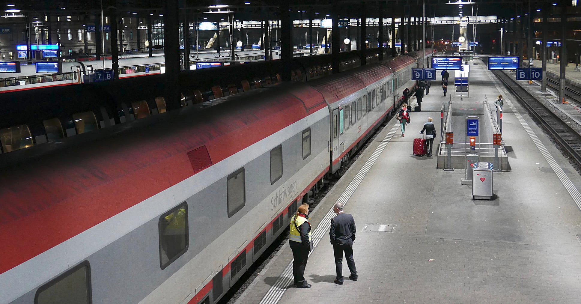 SBB prepara el regreso del tren nocturno Copenhague-Basilea