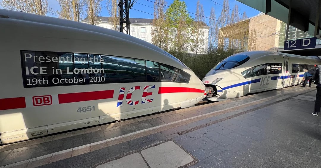 DB despide al ICE 3M (BR406) de los viajes internacionales