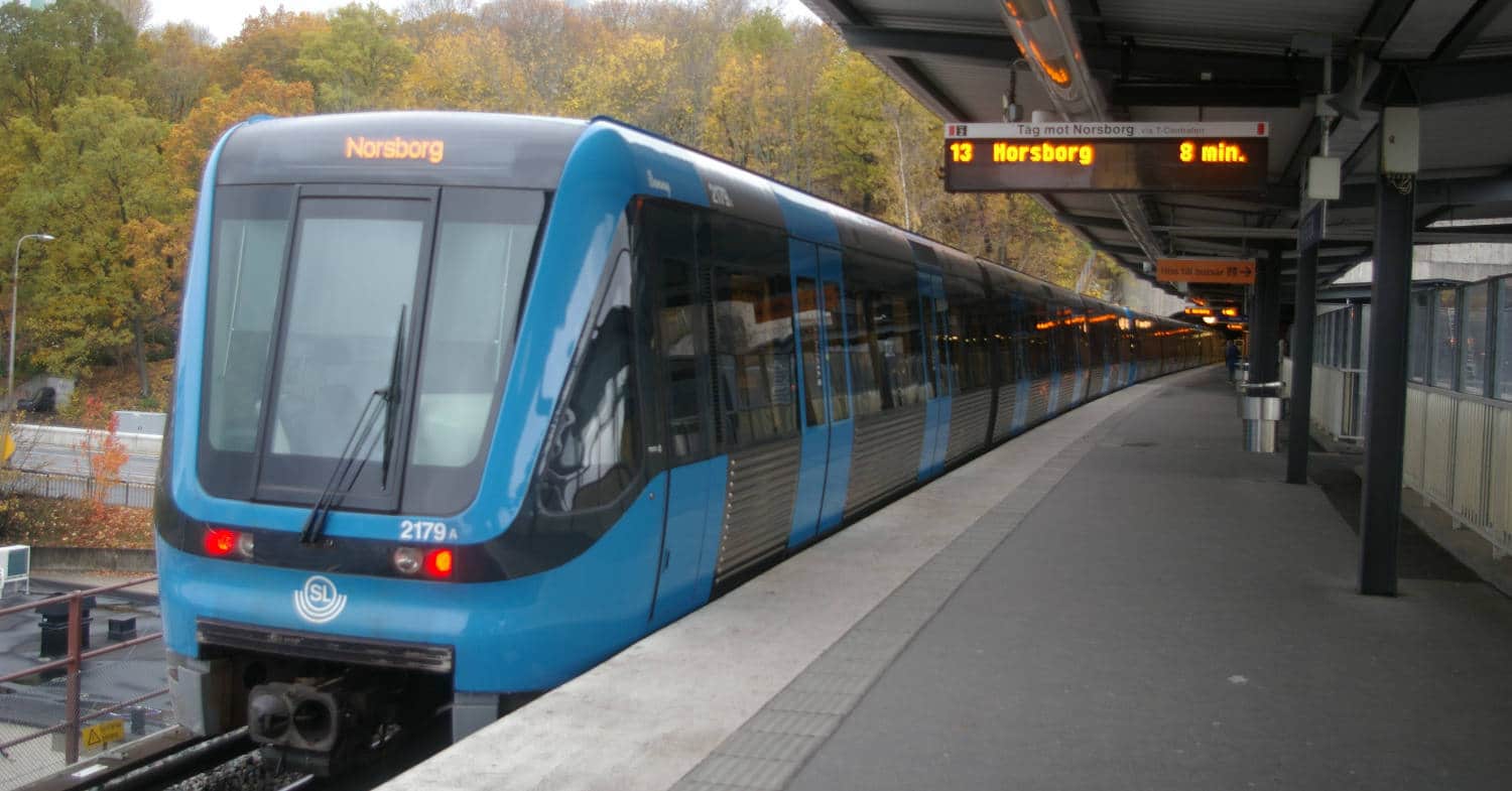 Alstom will provide digital support for Stockholm metro for 5 years