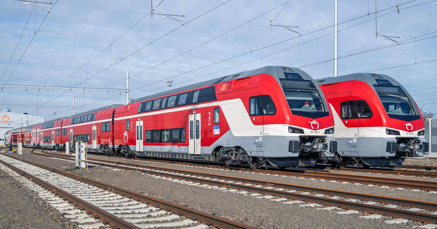 Slovakia’s ZSSK orders up to 4 KISS trains from Stadler