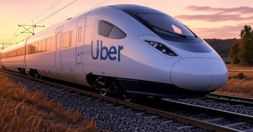 Gemini Trains se alía con Uber para usar la marca en sus trenes