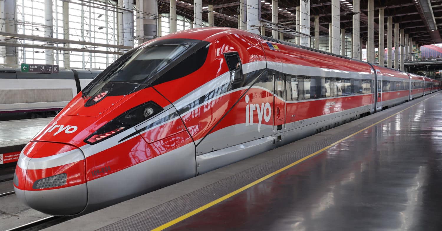 Iryo desmiente que un tren suyo sufriera un enganchón