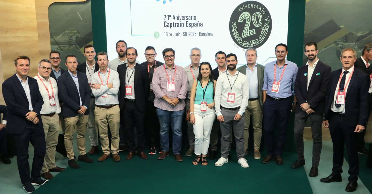 Captrain España conmemora su vigésimo aniversario en el SIL 2025