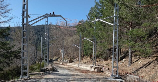 General condition of the C-9 Cercedilla-Cotos line