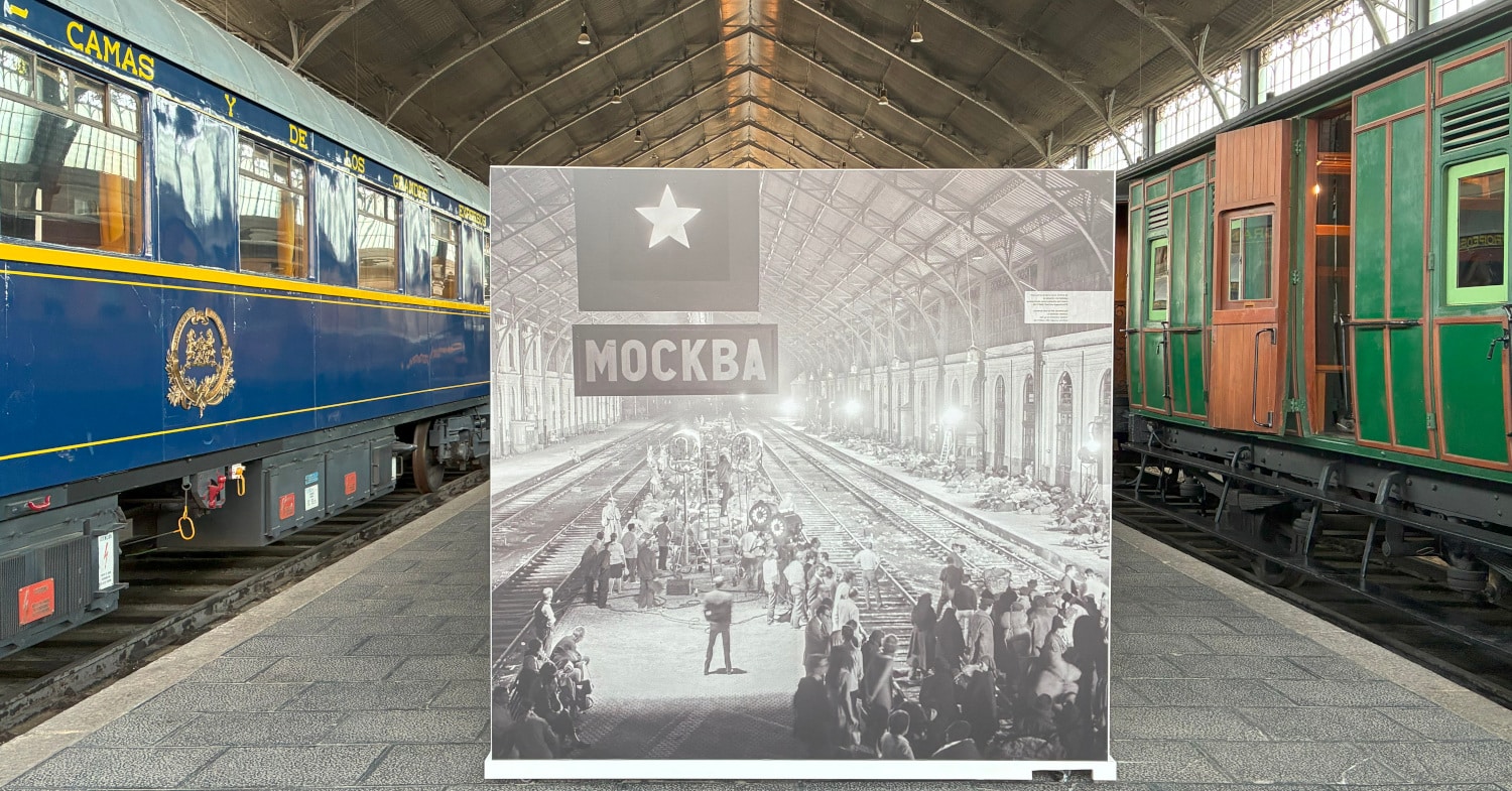 The Madrid Railway Museum opens the exhibition “Zhivago Station. 60 years of an epic filming”