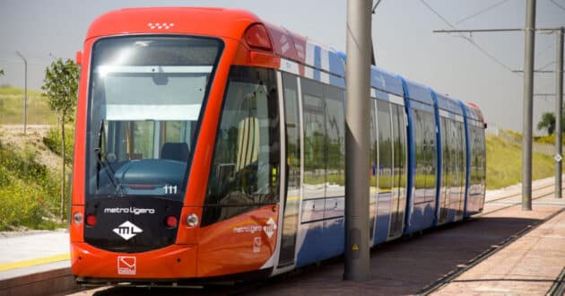 Tranvía Citadis de Metro Ligero Oeste. © MLO.