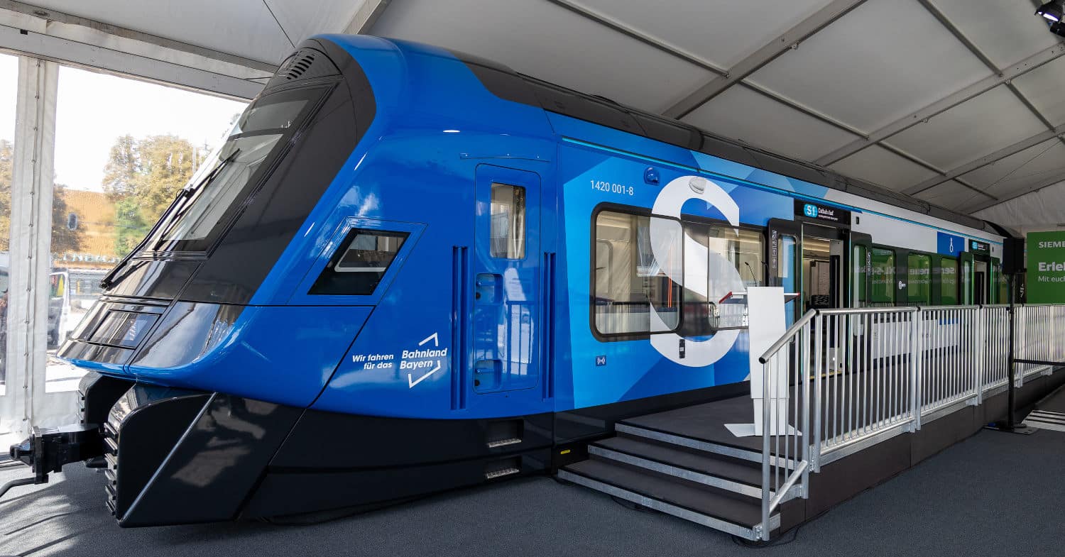 DB y Siemens presentan la maqueta de los nuevos trenes del S-Bahn de Múnich en IAA Mobility