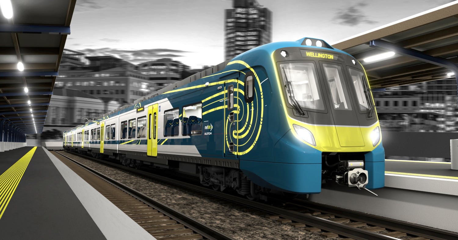 Alstom to build 18 Tūhono trains for Metlink Wellington