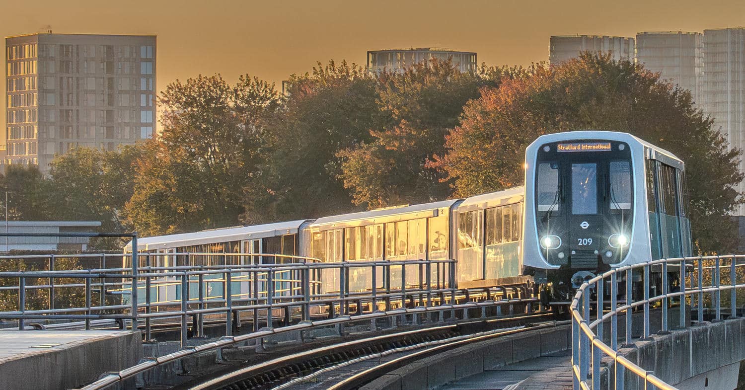 London DLR debuts new B23 trains manufactured by CAF