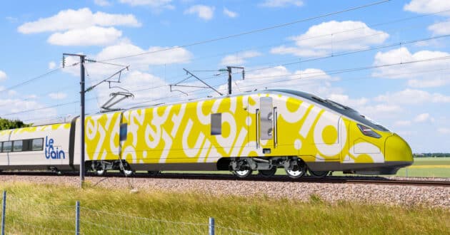 Imagen a ordenador de un Talgo Avril con la livrea del operador. © LE TRAIN.