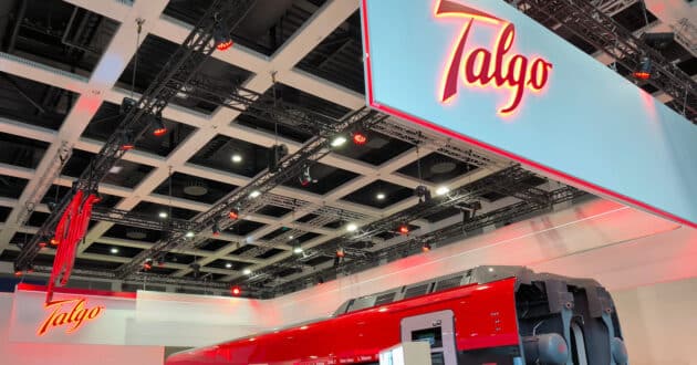 Talgo stand at InnoTrans 2024. © MIGUEL BUSTOS.