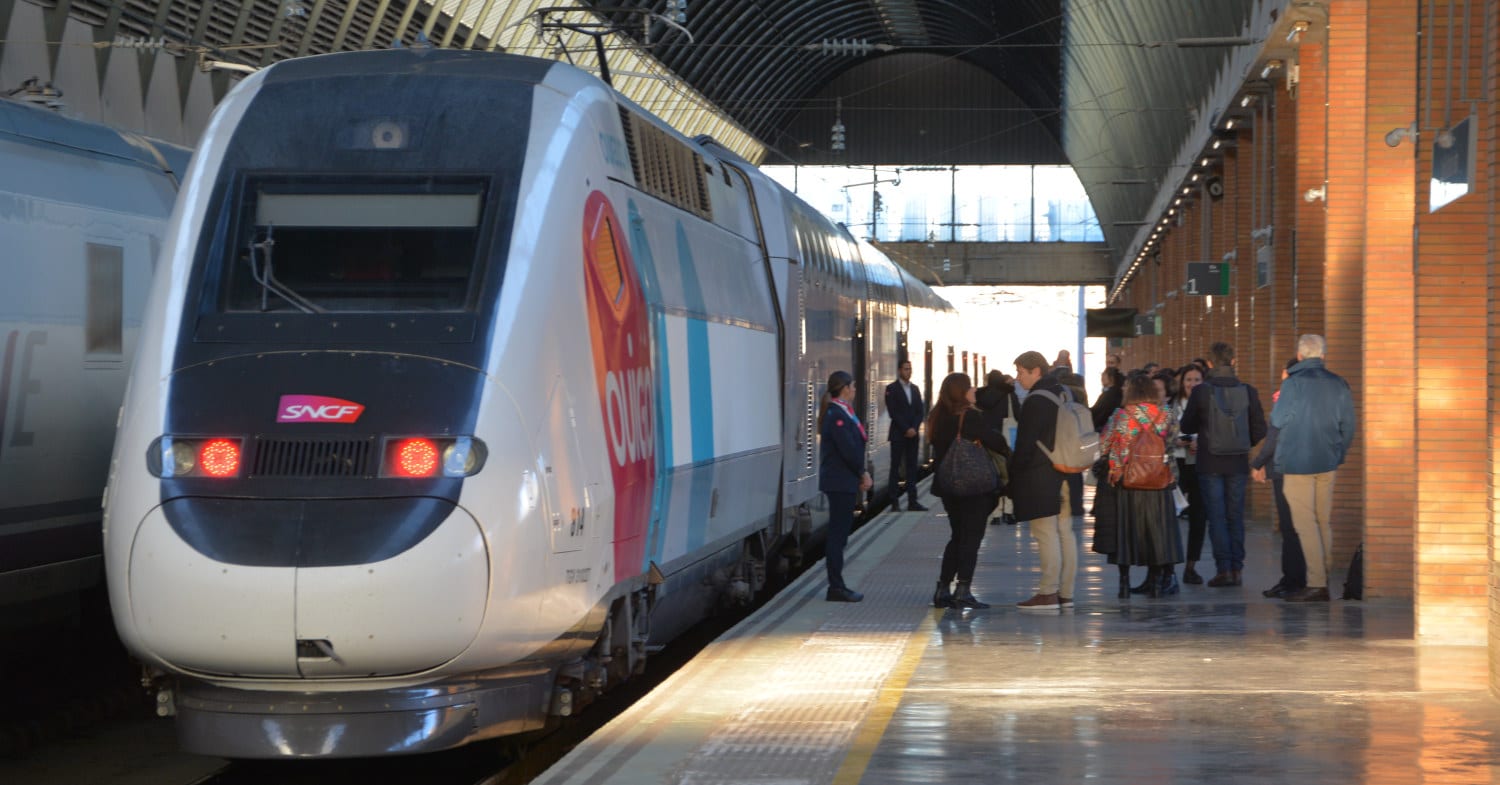 Broken Ouigo Spain train heads to Madrid for repair