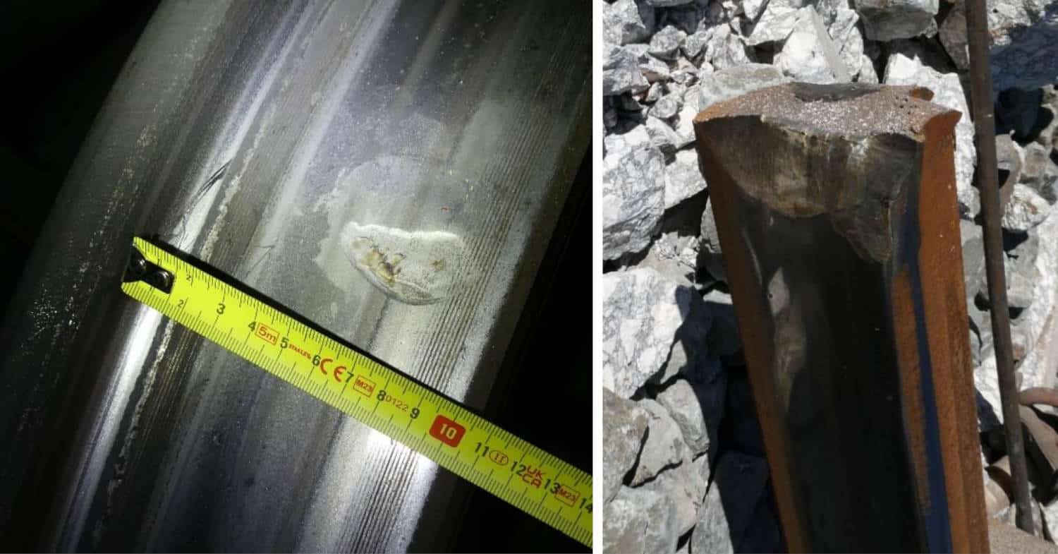 El carril de Adamuz se podría haber roto antes de la llegada del tren de Iryo